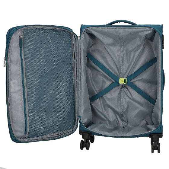 American Tourister Deep Dive 4 ruote Set di valigie 3 pezzi con piega di espansione