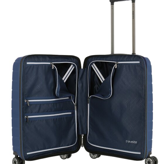 Travelite Air Base 4 ruote Trolley cabina 55 cm Vano porta PC