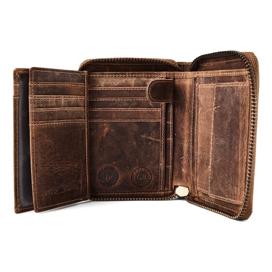 Greenburry Hecht Portafoglio Vera Pelle 10 cm