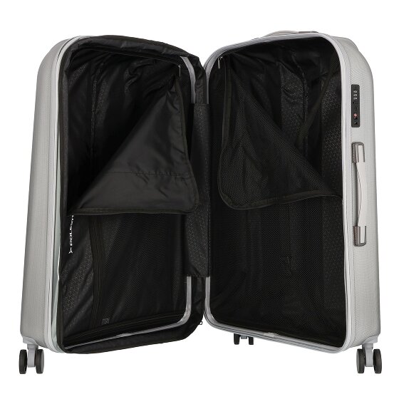Polestream Moonrock 4 ruote Carrello L 78 cm con piega di espansione