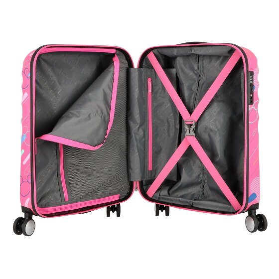 American Tourister Wavebreaker Disney 4 ruote Carrello della cabina 55 cm
