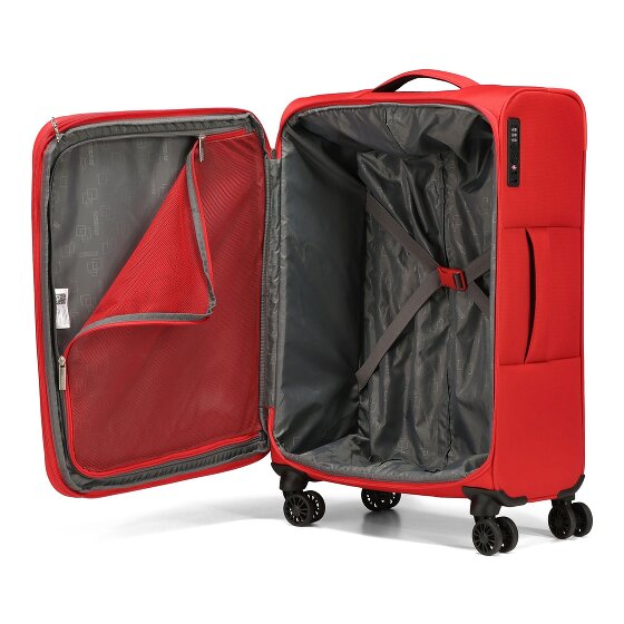 American Tourister Cloudrider 4 ruote Carrello M 67 cm con piega di espansione