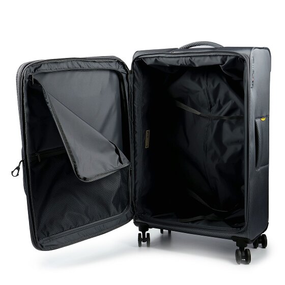 Mandarina Duck Zephyr 4 ruote Carrello L 78 cm espandibile