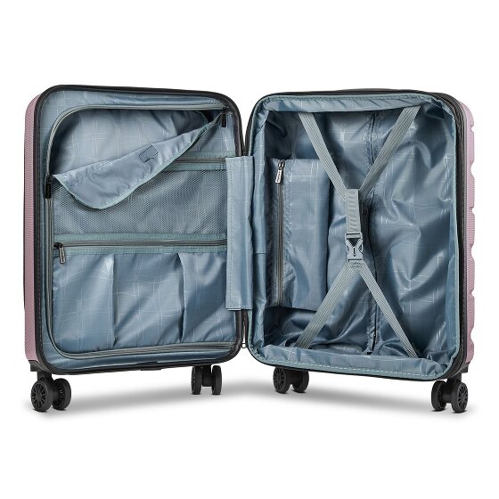 Franky Munich 4.0 4 ruote Trolley cabina 55 cm Vano porta PC espandibile