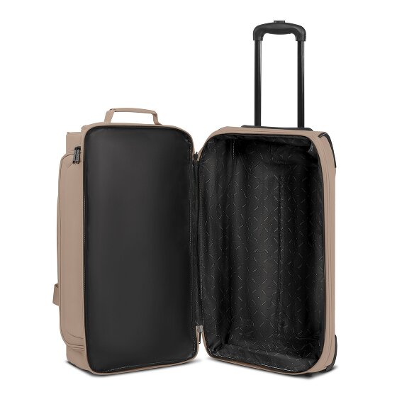 Redolz Duffle Essentials Borsa da viaggio a 2 ruote 55 cm M con patta di espansione