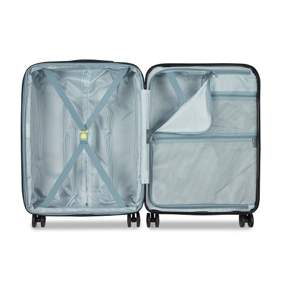 Delsey Paris Meteor 4 ruote Carrello 68 cm espandibile
