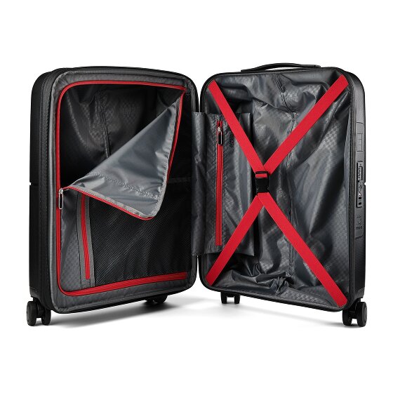 American Tourister Dashpop Disney 4 ruote Carrello della cabina 55 cm con piega di espansione