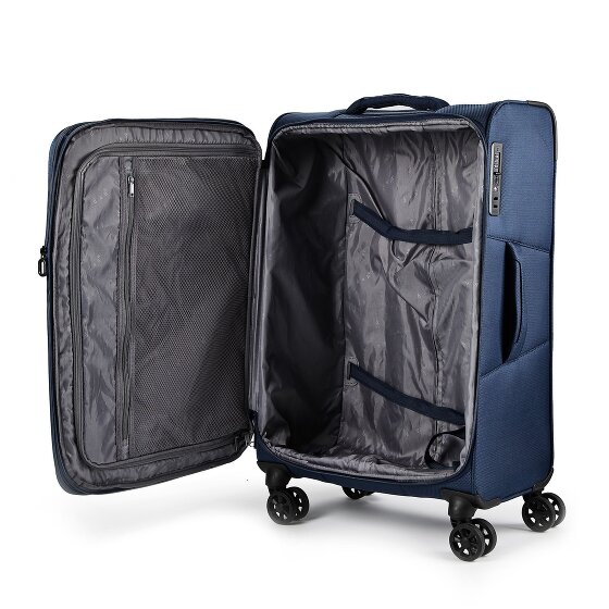 d&n Travel Line 9804 4 ruote Carrello M 68 cm espandibile