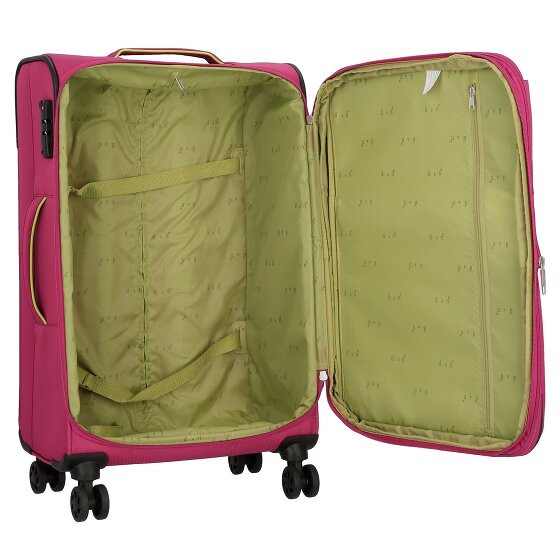 d&n Travel Line 6764 4 ruote Carrello 65 cm espandibile