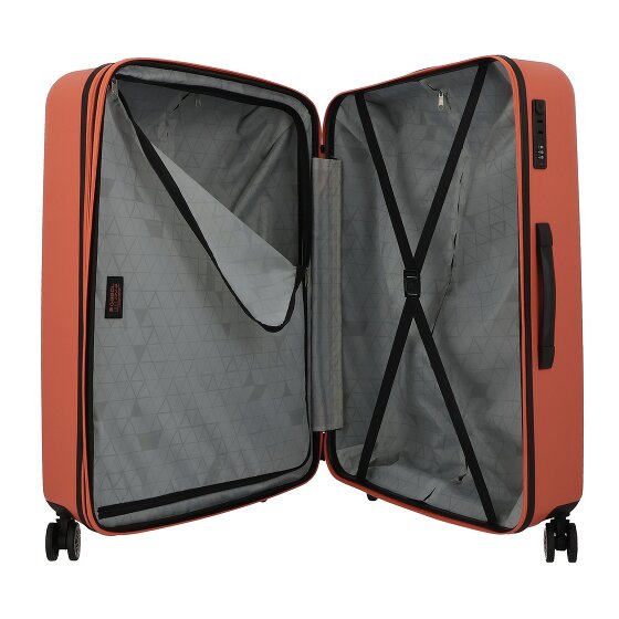 Gabol Future Plus 4 ruote Carrello 74 cm con piega di espansione