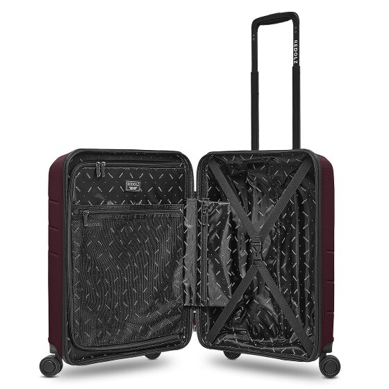 Redolz Essentials 17 Trolley cabina a 4 ruote da 55 cm con scomparto morbido per laptop