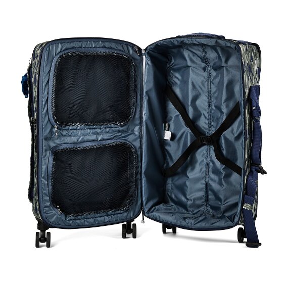 Kipling Basic Prt Spontaneous 4 ruote Carrello M 66 cm