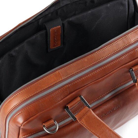 Plevier Vintage Larry Valigetta Pelle 40 cm Scomparto per laptop