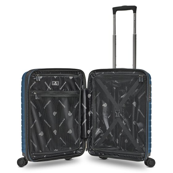 Pactastic Collection 04 THE CABIN + 4 ruote Carrello della cabina S 55 cm con piega di espansione Pactastic Collection 04 THE CABIN + 4 ruote Carrello della cabina S 55 cm con piega di espansione