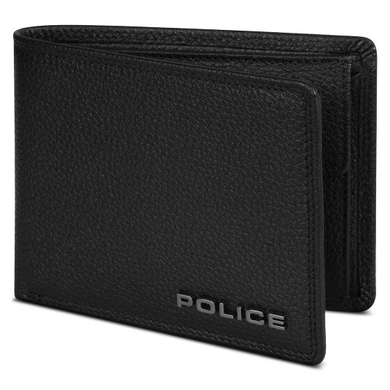 Police Portafoglio RFID in pelle 12 cm pieghevole