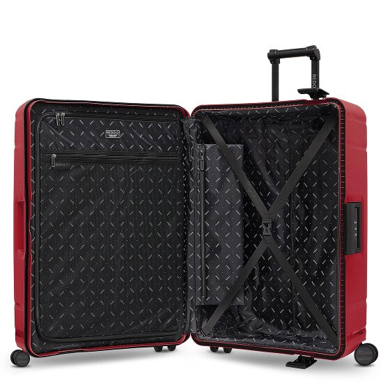 Redolz Essentials 15 Set di valigie da 4 ruote con 4 ruote S+L con chiusura a tre punti
