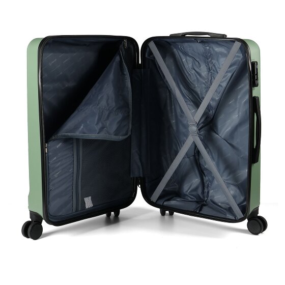 Benzi 5739 4 ruote Set di valigie 3 pezzi