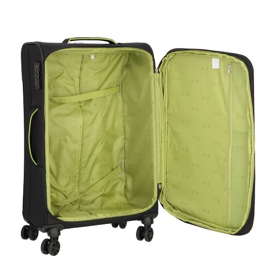 d&n Travel Line 6704 4 ruote Set di valigie 3 pezzi