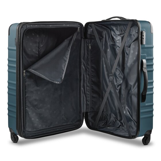 Wenger Amplar Evo 4 ruote Set di valigie 3 pezzi con piega di espansione