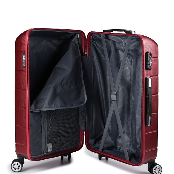 Benzi 5583 4 ruote Set di valigie 2 pezzi