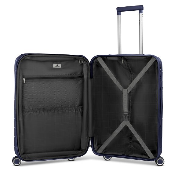 Franky London 4 ruote Carrello M 65 cm con piega di espansione