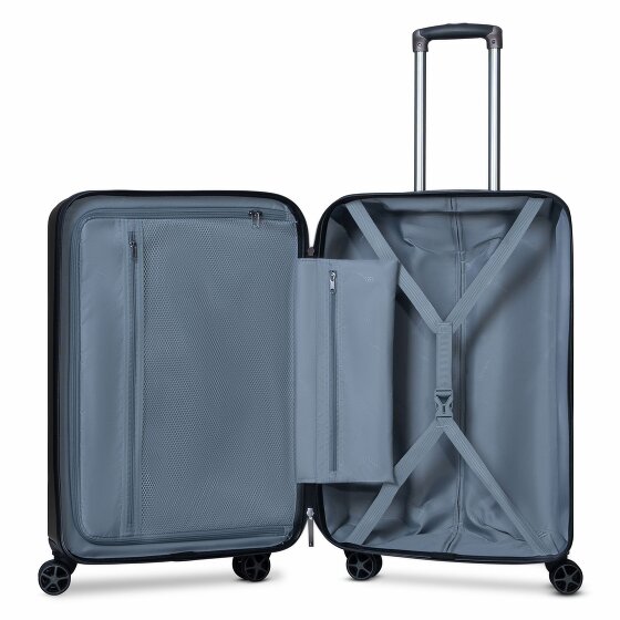 bugatti Valencia 4 ruote Set di valigie 3 pezzi