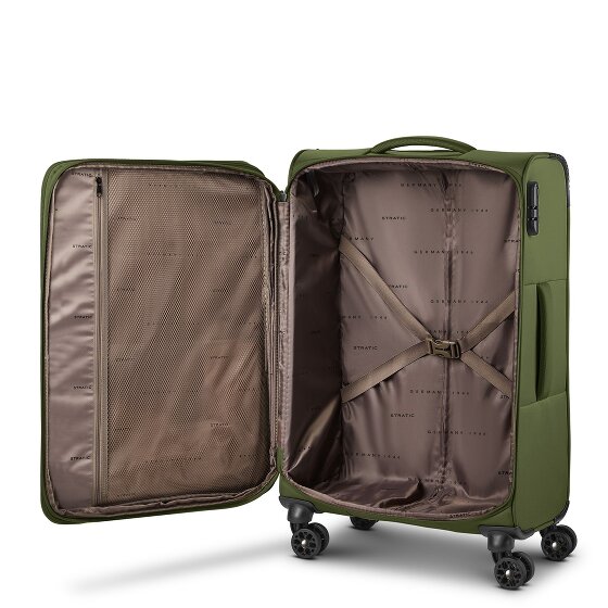 Stratic taska 4 ruote Set di valigie 3 pezzi espandibile