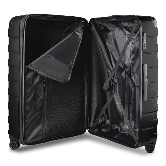 Tonino Lamborghini Carrello Milano a 4 ruote XL 83 cm misura speciale con piega elastica