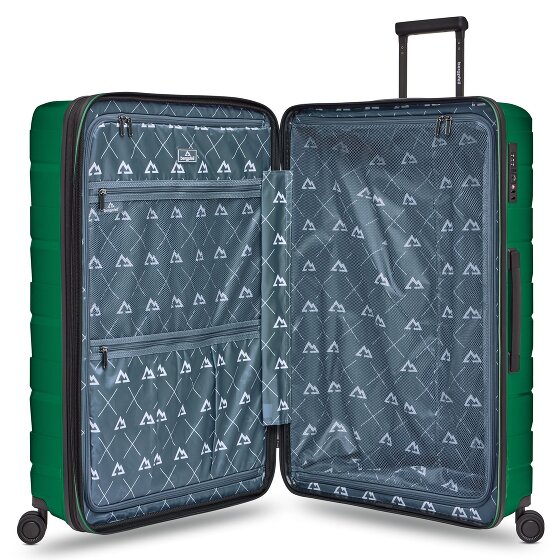 Bergpfeil Trolley da viaggio a 4 ruote L 75 cm con piega ad espansione