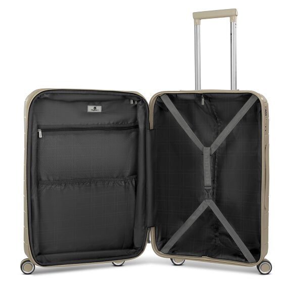 Franky London 4 ruote Carrello M 65 cm con piega di espansione