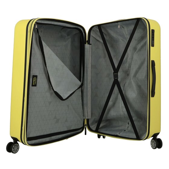 Gabol Future Plus 4 ruote Carrello 74 cm con piega di espansione