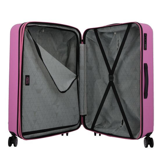 Gabol Future Plus 4 ruote Carrello 74 cm con piega di espansione