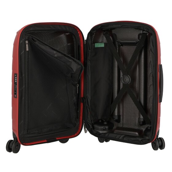 Samsonite Attrix 4 ruote Carrello della cabina 55 cm con piega di espansione
