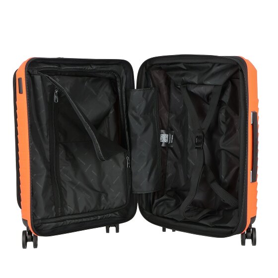 Samsonite Intuo 4 ruote Carrello della cabina 55 cm Scomparto per laptop con piega di espansione
