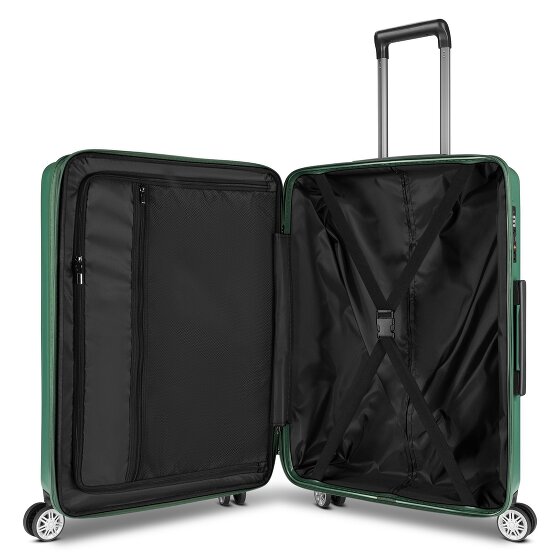Bric's Cervia 2.0 4 ruote Carrello M 69 cm con piega di espansione