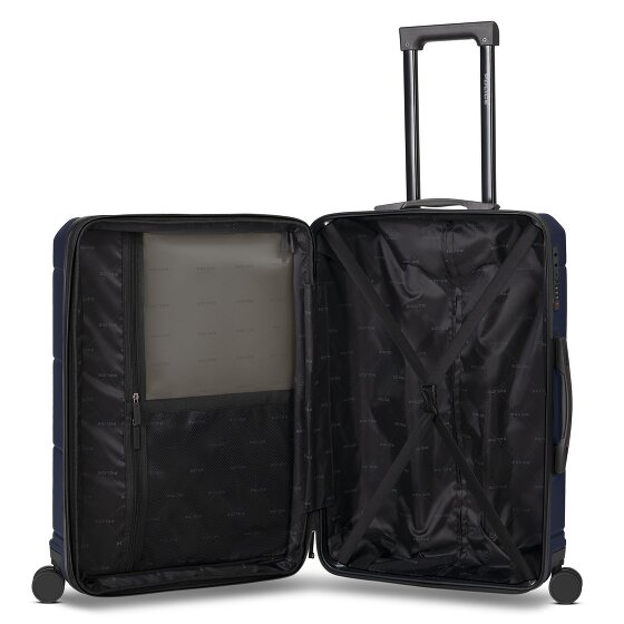 Police London 4 ruote Carrello 64 cm con piega di espansione