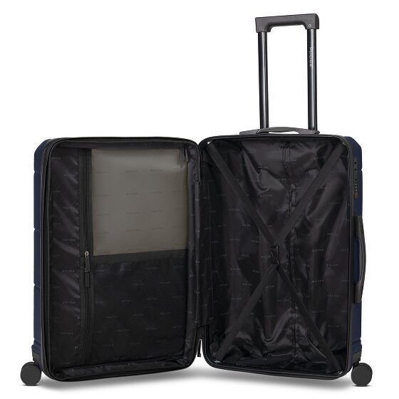 Police London 4 ruote Carrello 64 cm con piega di espansione