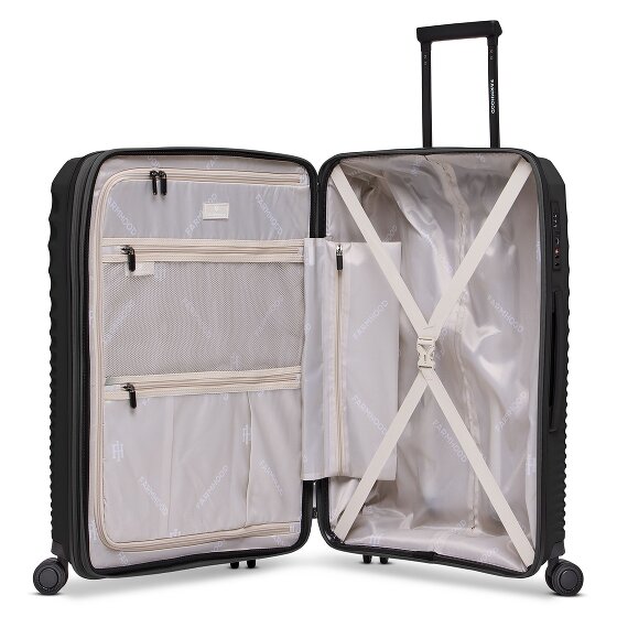 Farmhood Eco Edition 4 ruote Set di valigie 3 pezzi con piega di espansione