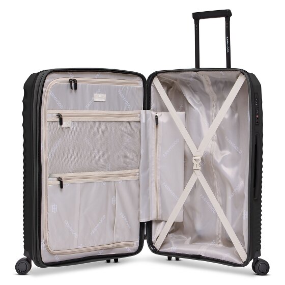 Farmhood Eco Edition 4 ruote Set di valigie 3 pezzi con piega di espansione