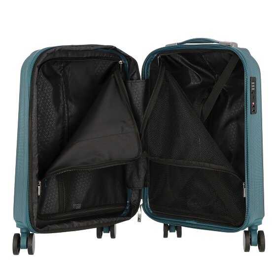 Polestream Moonrock 4 ruote Carrello della cabina 55 cm con piega di espansione