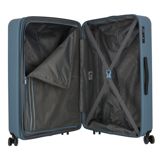 American Tourister Dynabelt 4 ruote Carrello 77 cm con piega di espansione