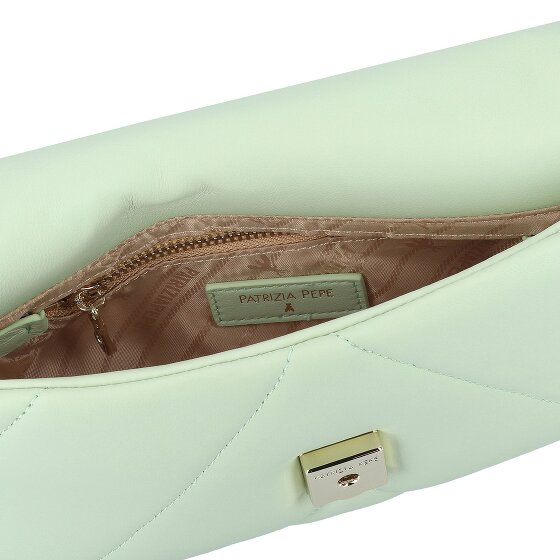 Patrizia Pepe Fly Borsa a tracolla in pelle imbottita 25 cm