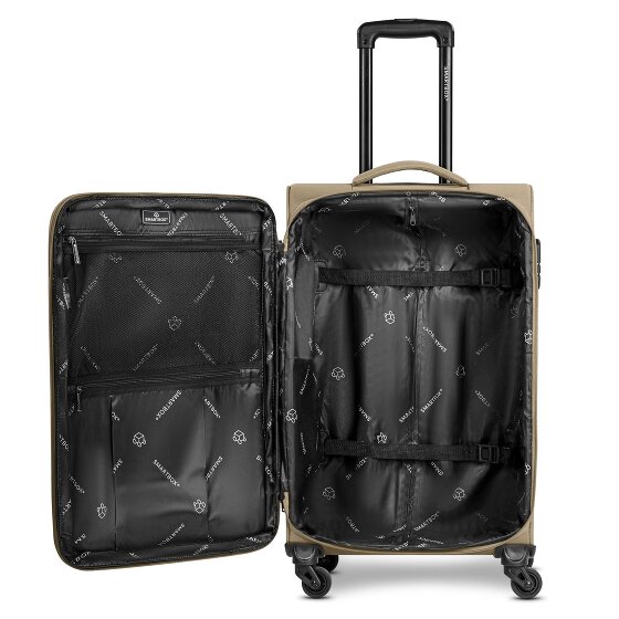 Smartbox Edition 04 4 ruote Set di valigie 3 pezzi con piega di espansione