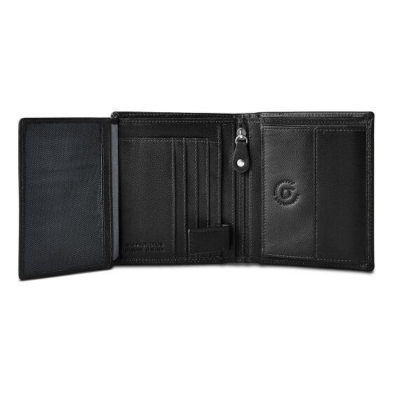 bugatti Valencia Portafoglio Protezione RFID Vera Pelle 12 cm
