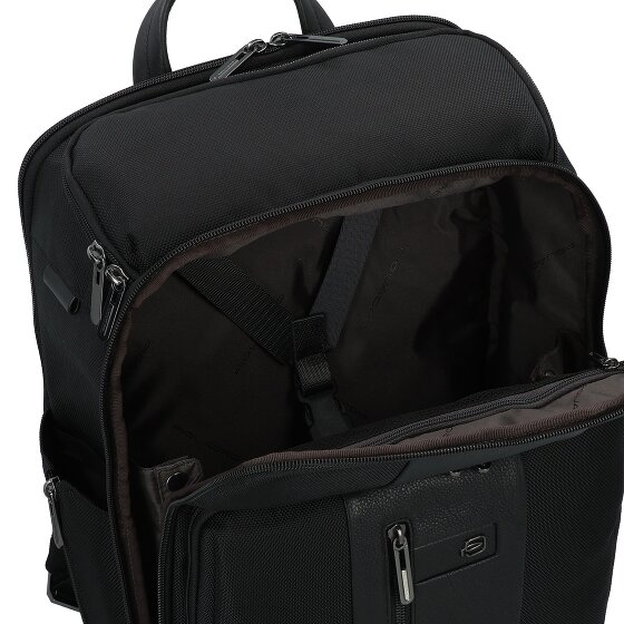 Piquadro Zaino da viaggio breve in pelle 43 cm scomparto per laptop