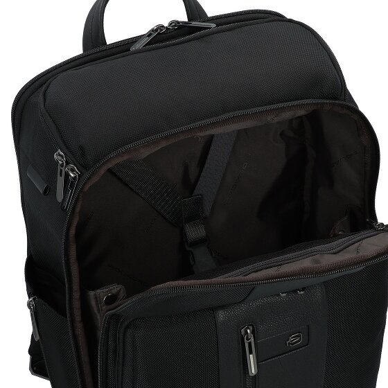 Piquadro Zaino da viaggio breve in pelle 43 cm scomparto per laptop