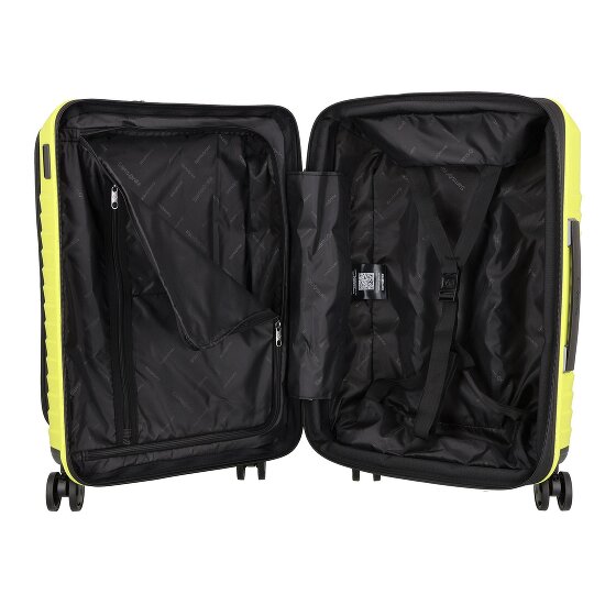 Samsonite Intuo 4 ruote Carrello della cabina 55 cm Scomparto per laptop con piega di espansione