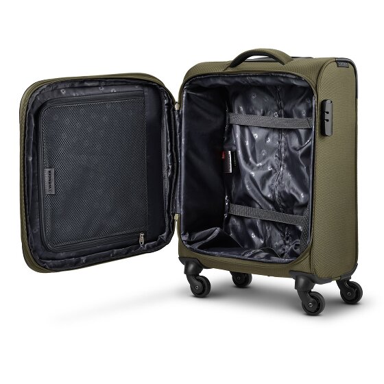 Wenger Beaumont 4 ruote Carrello della cabina S 54 cm con piega di espansione