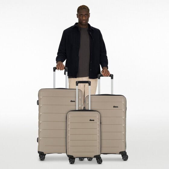 d&n Travel Line 4100 4 ruote Set di valigie 3 pezzi
