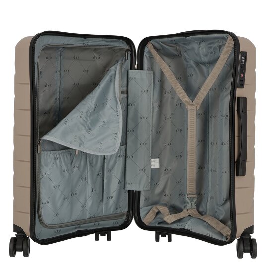 d&n Travel Line 4100 4 ruote Set di valigie 3 pezzi